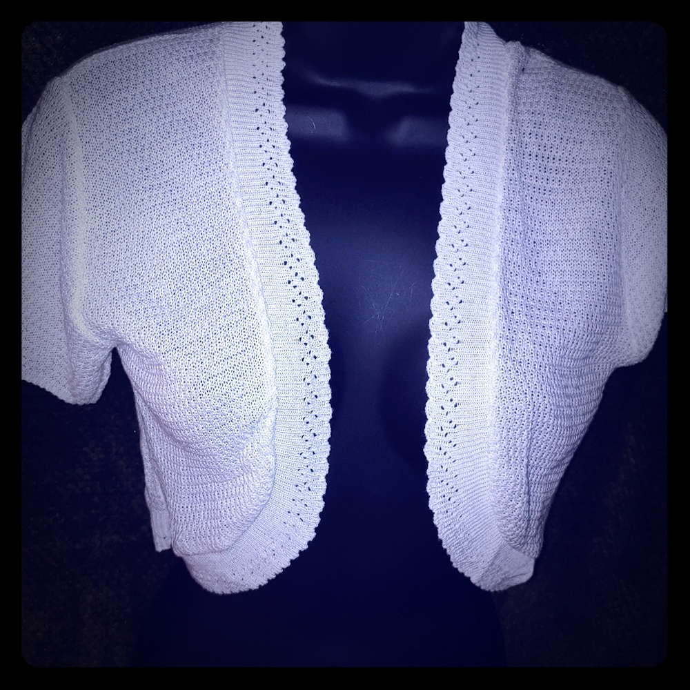 Midriff cardigan